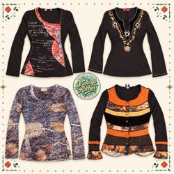 Y2K Statement Long Sleeve Embellished & Printed To..