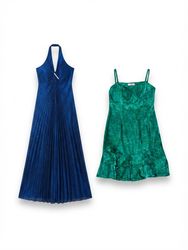 (FV-2270) Y2K Light shimmer Party Dress