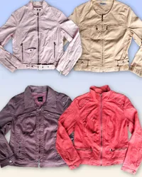 Denim zipper jacket 14 pieces