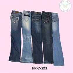 Women's Embroidered Bootcut Flare Jeans – Everyday..