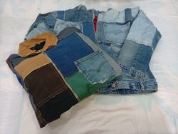 CR11189 Upcycled Levi’s Mix-Style Jackets
