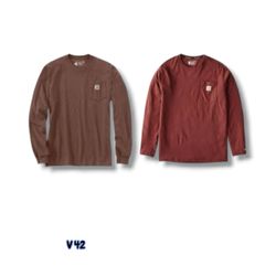 Carhartt Langarm Übergröße T-Shirt