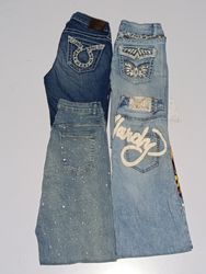 Y2K Flare Jeans RV # 1477