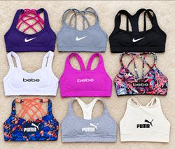 BRANDED SPORTS BRA (NIKE,BEBE,UA)