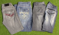 SEAN JOHN AND OTHER MIX BRANDS JEANS (A 160)