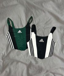 Upcycled Adidas Lace Top