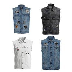 Men's Denim Vests