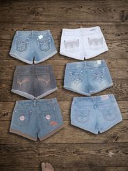 Y2K Vintage Pocket Detail Denim Shorts Lot
(S-63)
