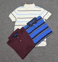 CRZV00117 Pacote de Camisetas com Gola Nautica