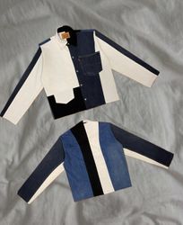 Upcycled Levi’s Denim Contrast Jackets