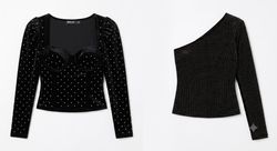Y2K Vintage Style Velvet Tops