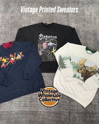 🔴 Vintage Printed Sweatshirts - (18/09)