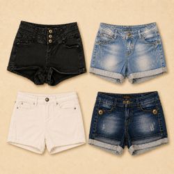 Y2k Style Denim Shorts
