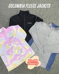 🔴 Columbia Fleece Jackets - (21/10)