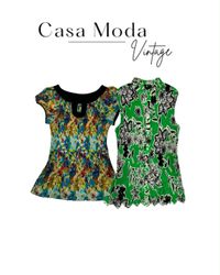 180826-8 Printed blouses 15 pcs