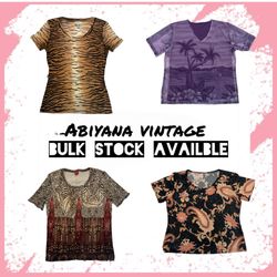 T-shirt en maille à manches courtes Y2K - Blouse v..