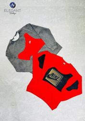 Upcycled Nike & Mix Branded Sweatshirt - EVR0448