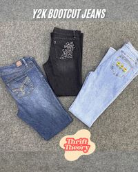 🔴 Y2K Bootcut Jeans - (23/10)