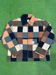 Upcycle Carhartt multi color Box jacket