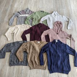 Cable Knitwear Sweater Bundle