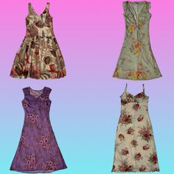 Y2k Floral Dresses (SU-006)