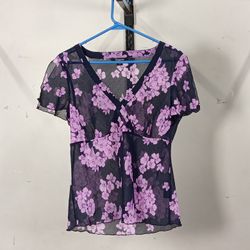 Y2K BLOUSES (PURPLE) - BUNDLE 02