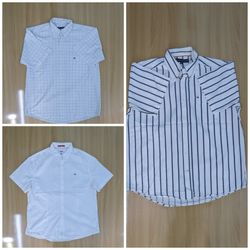 JA 0676 Branded Tommy Hilfiger Half Sleeves Shirt