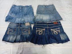 CR10759 Upcycled Flare Skirts