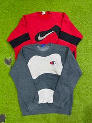 Upcycle Mixed branded sweatshirt
