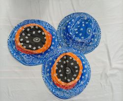 CR10999 Upcycled Bandana Caps