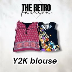 YW-325/ y2k blouse mix