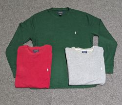 ZV00042 Polo Ralph Lauren Lot de t-shirts thermiqu..