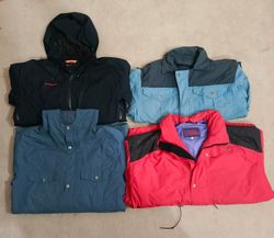 Fjallraven and mammut jacket