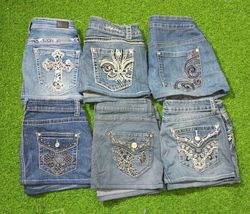LOVE INDIGO AND OTHER BRAND MINI MICRO SKIRT (C 38..