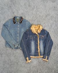 ***Y2K Denim Jackets – Retro 2000s Fashion Mix