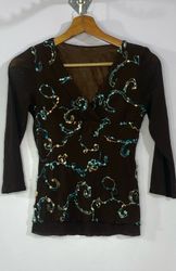 Y2k full sleeve blouse
