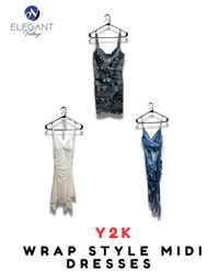 Y2K Warp Style Midi Dresses - EV1959