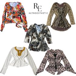 Y2K Full Sleeve Tops