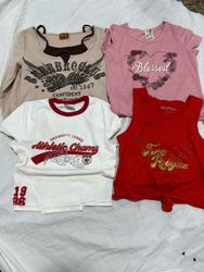 Camiseta Y2K 10 pcs