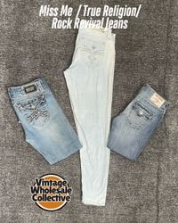 🔴 Miss Me/ True Religion / Rock Revival Jeans - (..