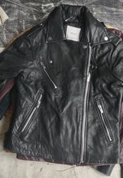 Leather jacket