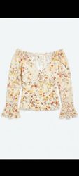Donne Camicie Stampate Maglie Manica Lunga Lotto