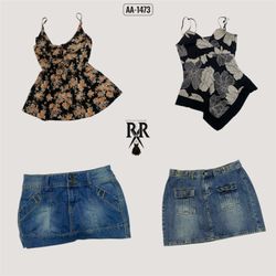 Y2k Black Gothic Mix and Match (AA-1473)