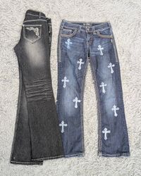 WallFlower Rock Revival Silver Jeans Co. Flare Jea..
