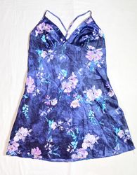Printed slip dress