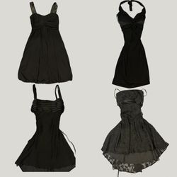 Y2K Goth Siren Dresses