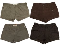 Y2K Safari Girl x Cargo Shorts: TT-350