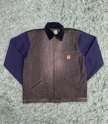 Upcycled Carhartt Denim & Canvas Detroit Jackets |..