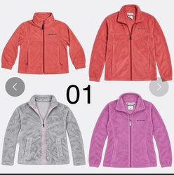 Columbia Kids Full Zip  Fleece Jackets
