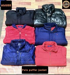 Polo puffer jacket ak688